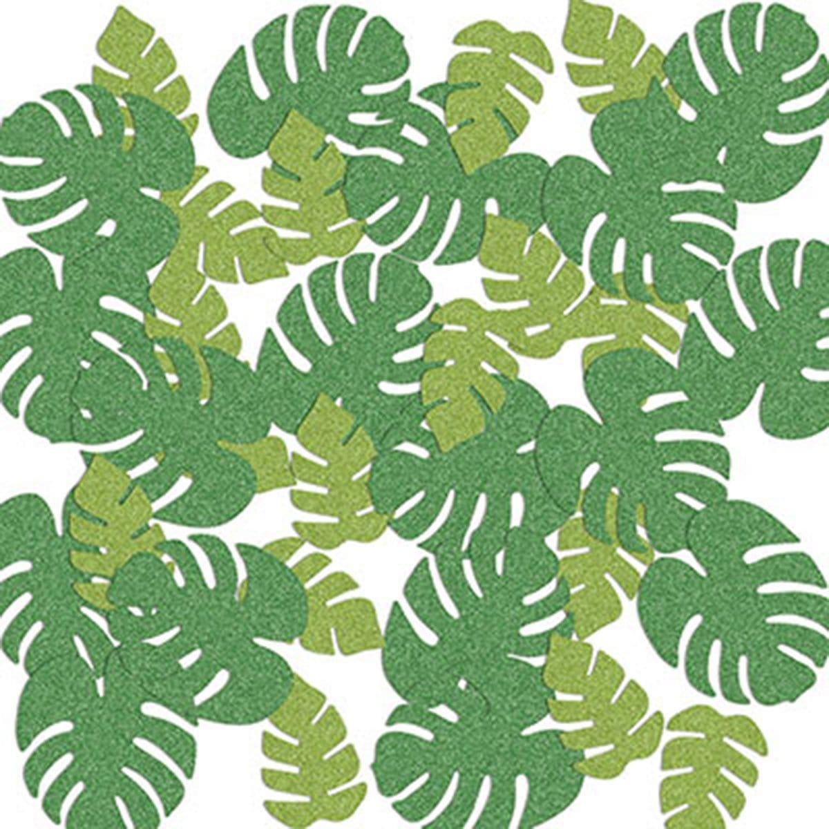 Buy Theme Party Tropical Palm Leaf Deluxe Confetti sold at Party Expert