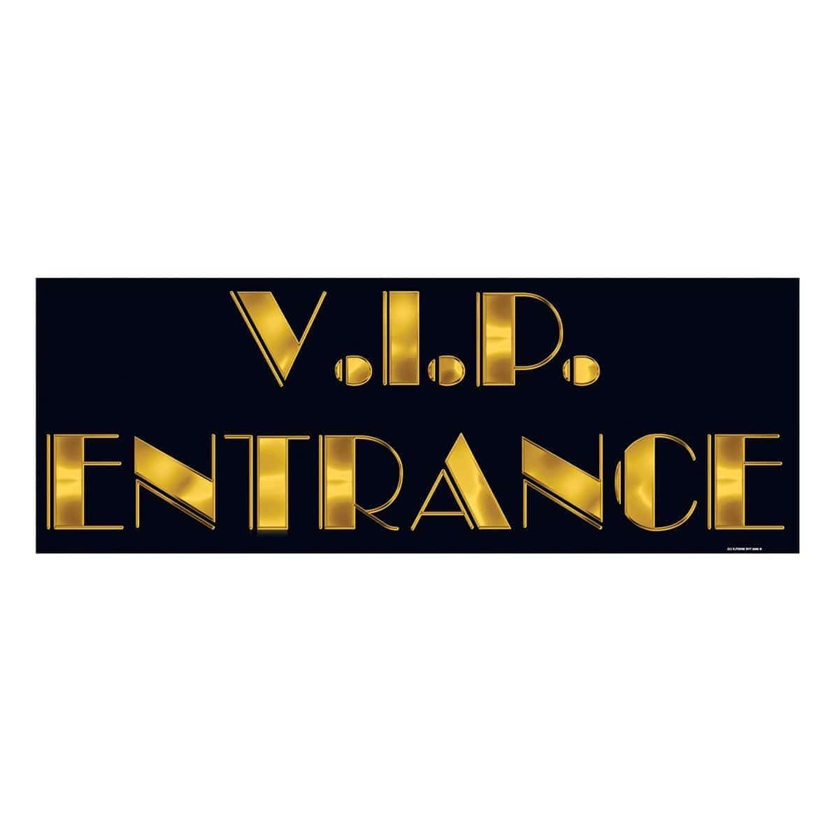 Buy Theme Party VIP Entrance Sign sold at Party Expert