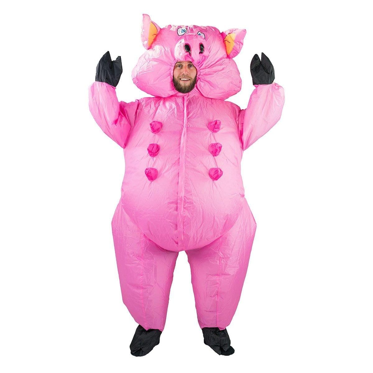 Buy Costumes Inflatable Pig Costume for Adults sold at Party Expert