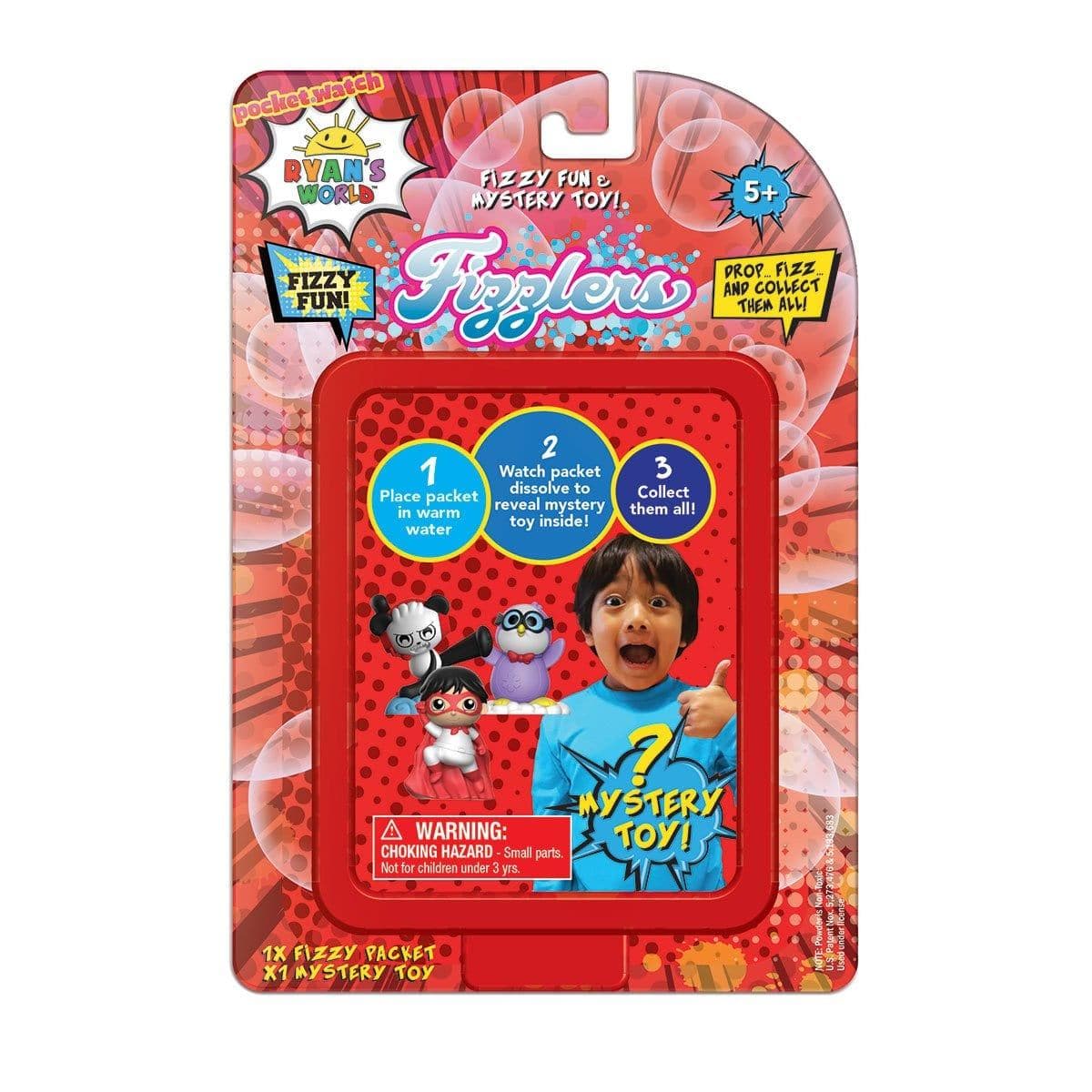 Buy Kids Birthday Ryan's World fizzlers mystery toy - Assortment sold at Party Expert