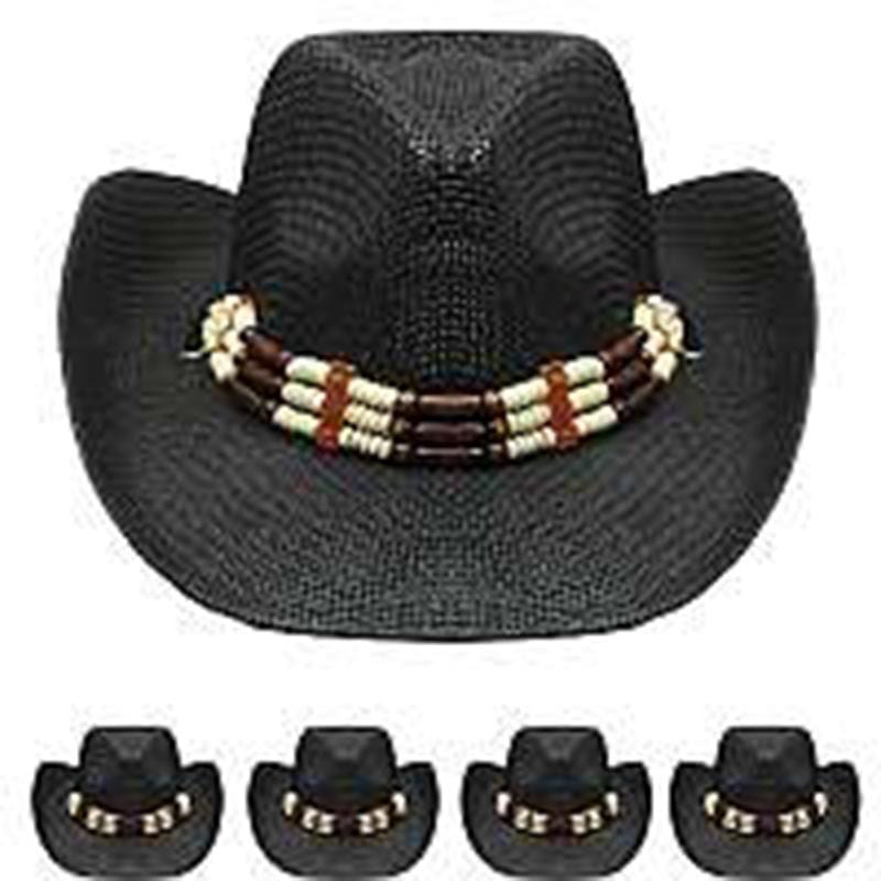 Buy Costume Accessories Black cowboy hat for adults sold at Party Expert