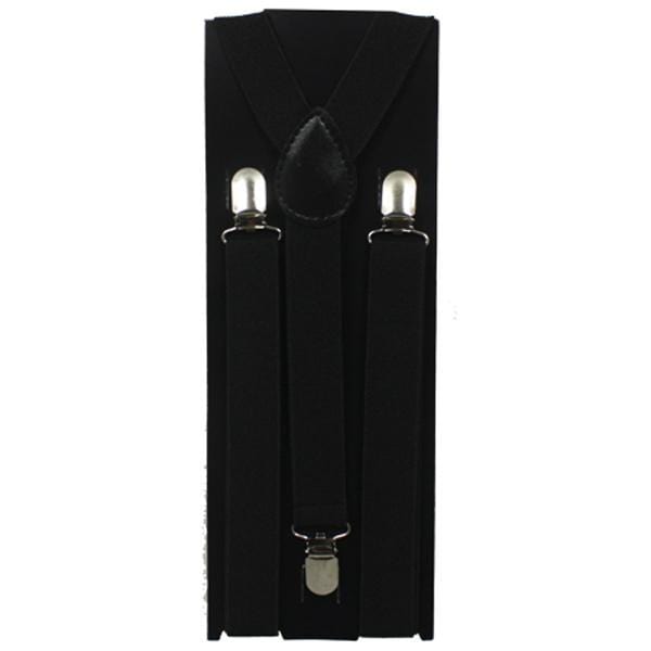 Buy Costume Accessories Black suspenders for adults sold at Party Expert