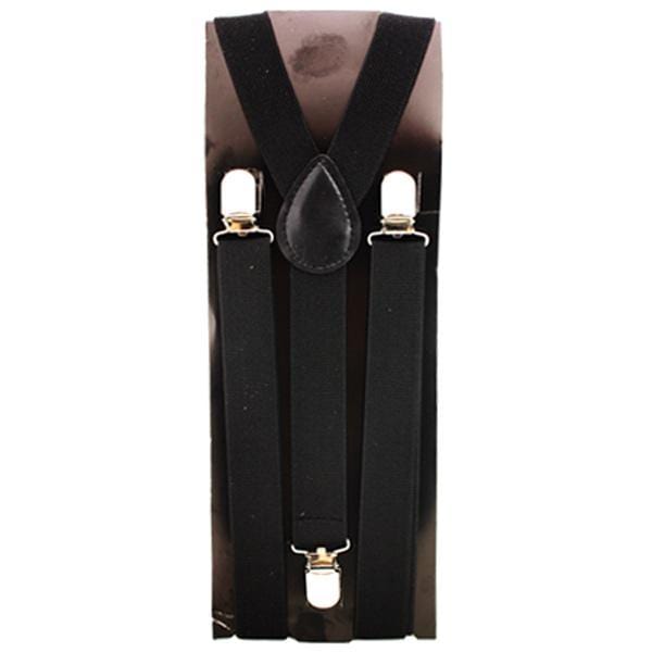 Buy Costume Accessories Black suspenders for kids sold at Party Expert