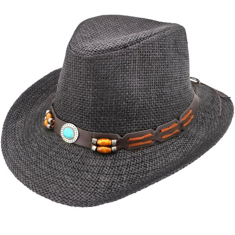 Black Western Cowboy Hat for Adults Party Expert