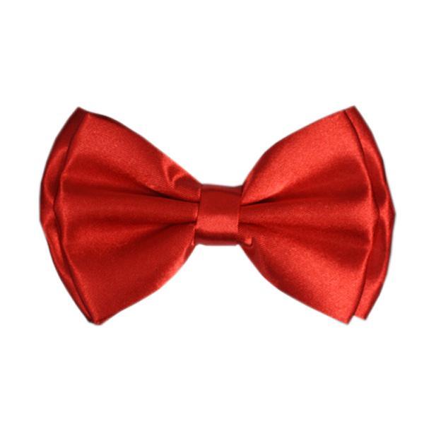 Buy Costume Accessories Red satin bow tie sold at Party Expert