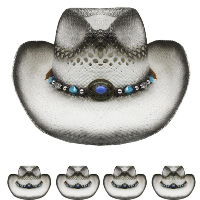 Buy Costume Accessories White cowboy hat for adults sold at Party Expert