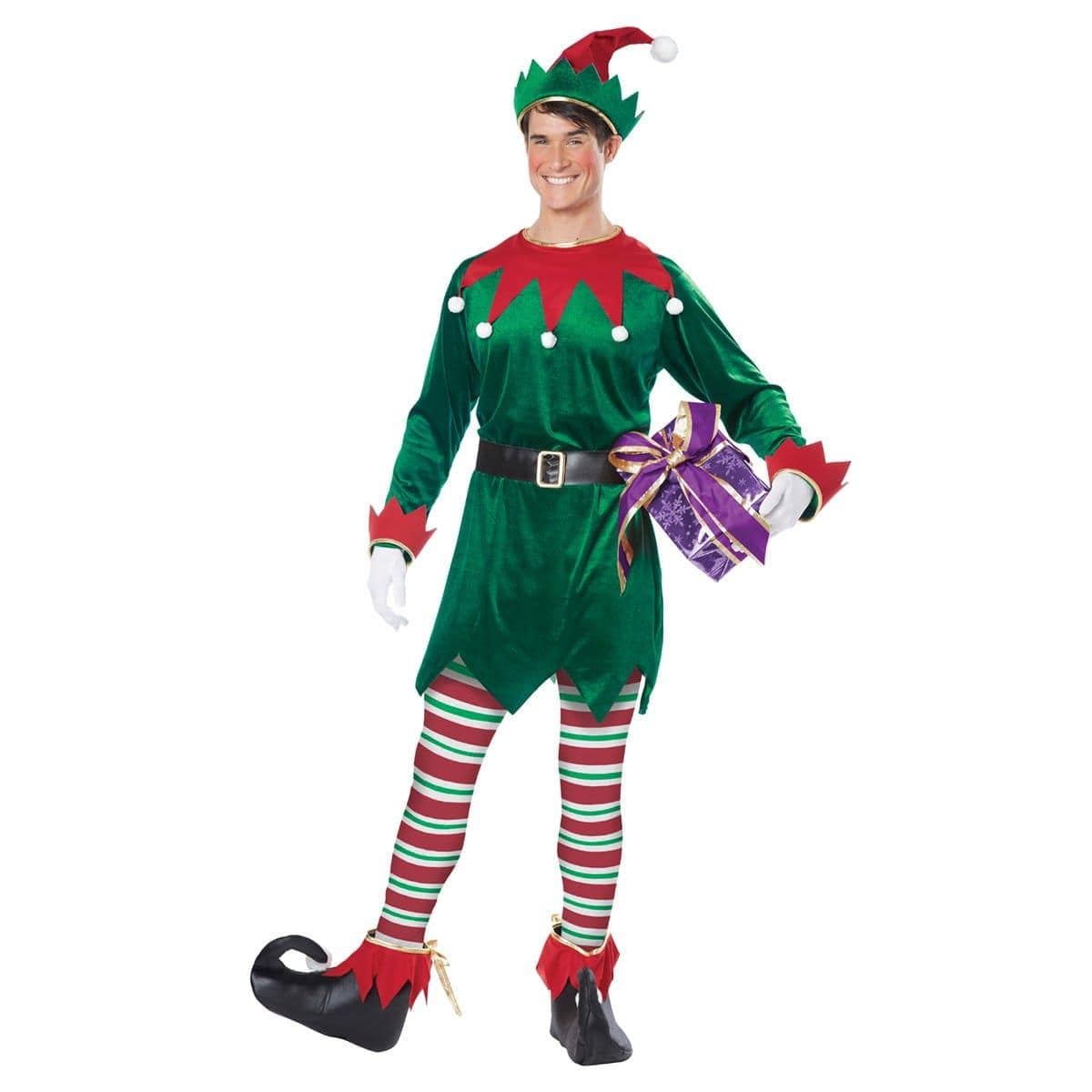 Buy Christmas Christmas Elf Costume for Adults sold at Party Expert