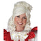 CALIFORNIA COSTUMES Christmas Mrs. Claus Wig and Bun Clip for Adults