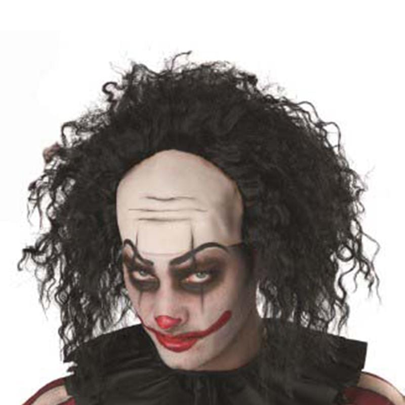 Buy Costume Accessories Clown pattern baldness wig for men sold at Party Expert