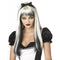 Buy Costume Accessories White & black enchanted wig for women sold at Party Expert