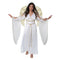 CALIFORNIA COSTUMES Costumes Simply Divine Costume for Adults, White Dress with Gold Wings