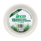 CONGLOM Disposable-Plasticware iECO Small Round Dessert Bagasse Plates, 7 Inches, 15Count