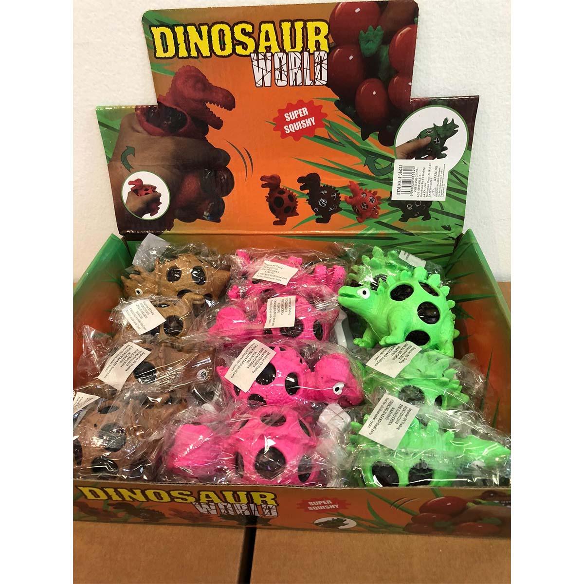 Buy Kids Birthday Dinosaur-shaped squeeze ball - Assortment sold at Party Expert