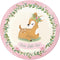 Buy 1st Birthday Deer Little One Plates, 9 inches, 8 Count sold at Party Expert