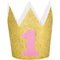 Buy 1st Birthday First Birthday Crown - Pink sold at Party Expert