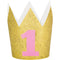 Buy 1st Birthday First Birthday Crown - Pink sold at Party Expert