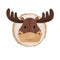 Buy 1st Birthday Moose Buffalo Plaid Cutout sold at Party Expert