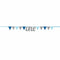 Buy 1st Birthday Pennant Banner One Glitter - Blue sold at Party Expert