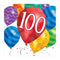 Buy Age Specific Birthday Balloon Blast - Lunch Nap. 100th Bday 16/pkg. sold at Party Expert