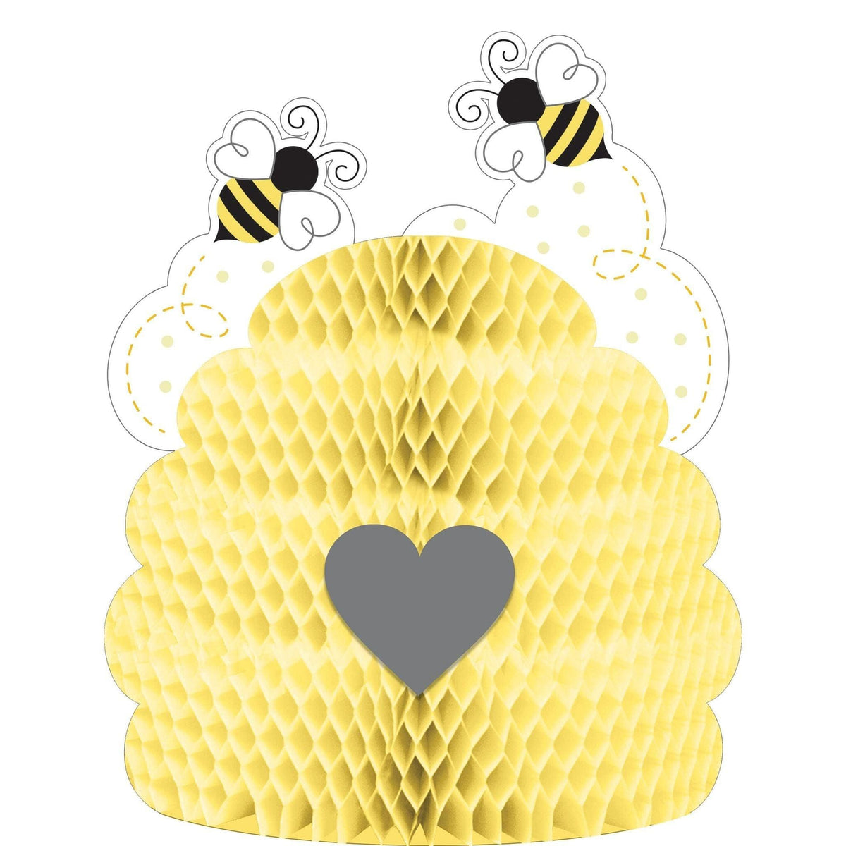 CREATIVE CONVERTING Baby Shower Bumblebee Baby Centerpiece