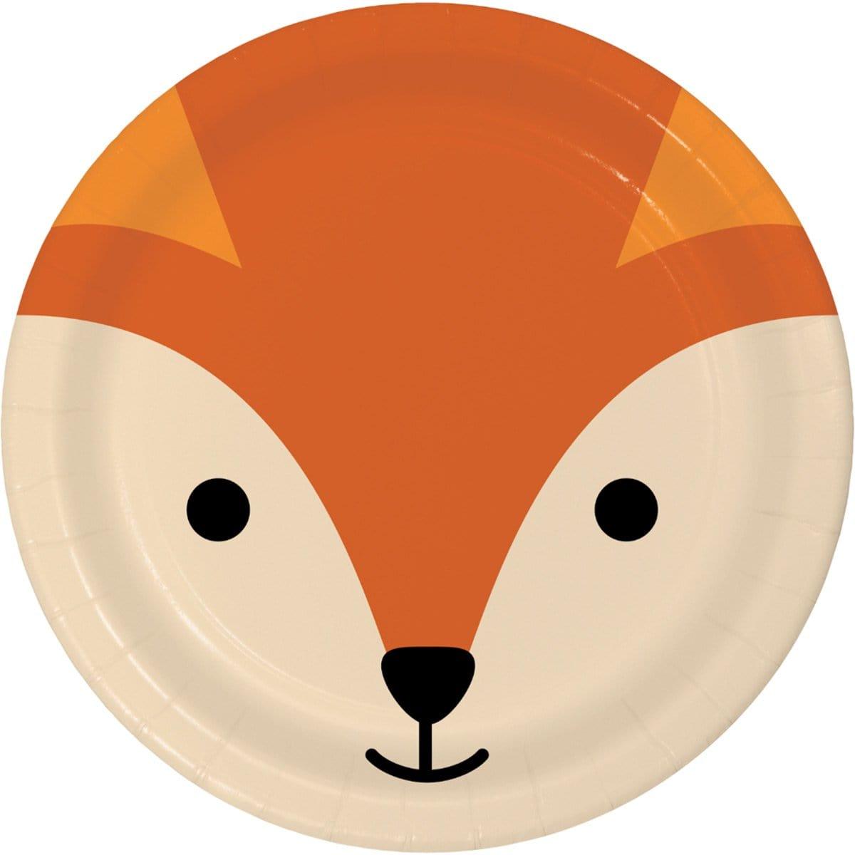 Buy Baby Shower Fox Plates, 9 inches, 8 Count sold at Party Expert