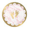 Buy Baby Shower Oh Baby Marble Pink Plates, 7 inches, 8 Count sold at Party Expert