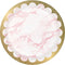 Buy Baby Shower Oh Baby Marble Pink Plates, 9 inches, 8 Count sold at Party Expert