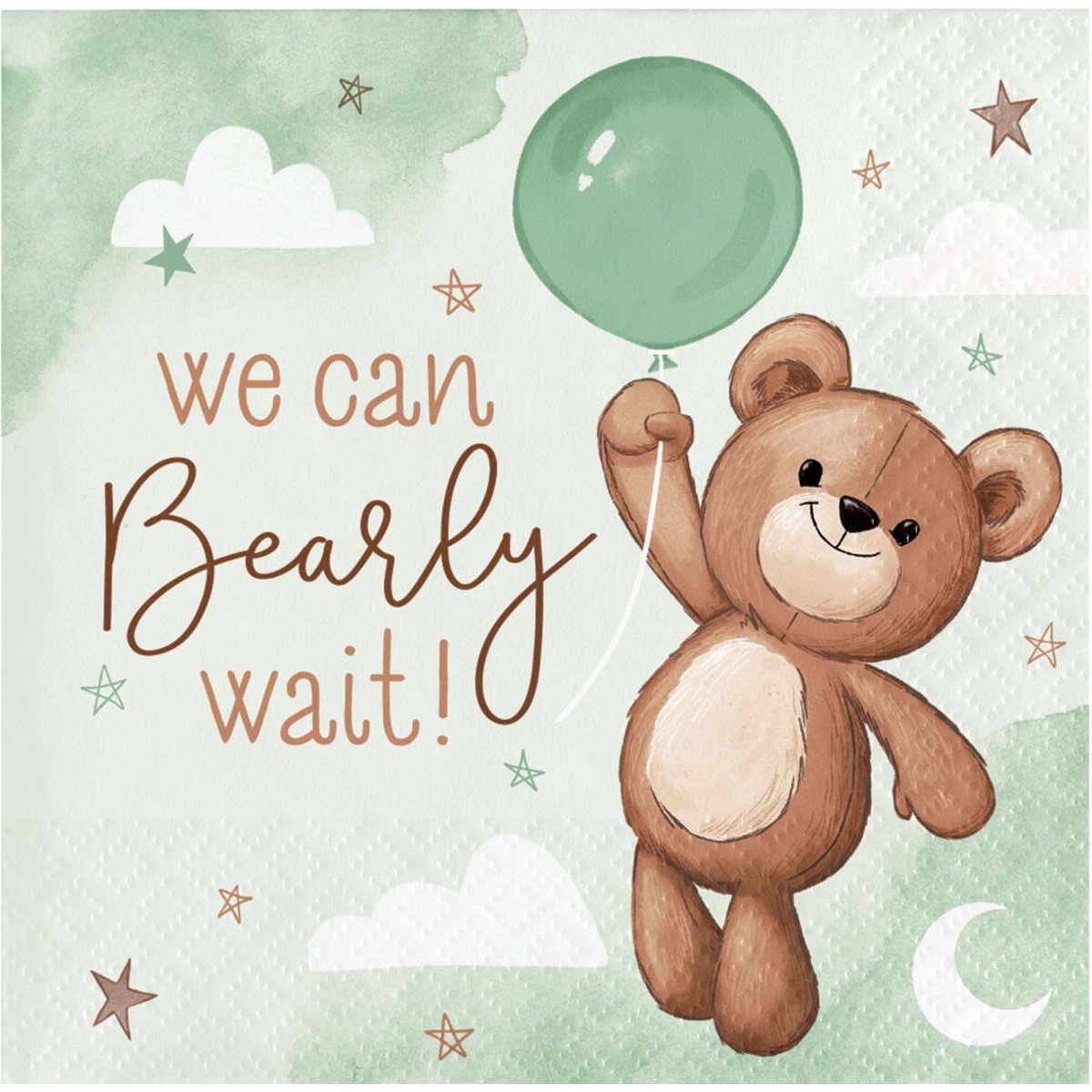 Striscione Decorativo Per Baby Shower – Elefante Grigio 152 Cm – Banner Festa In Plastica