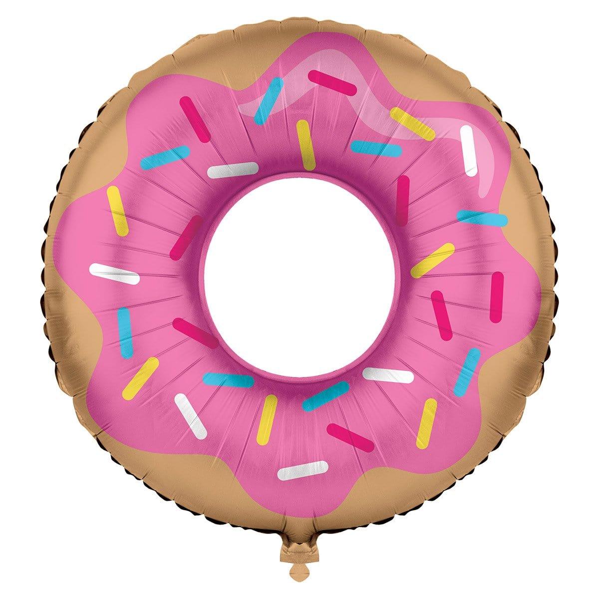Buy Balloons Donut Time Foil Balloon, 18 Inches sold at Party Expert