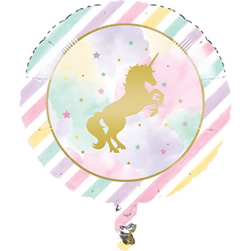 Buy Balloons Unicorn Sparkle Foil Balloon, 18 Inches sold at Party Expert