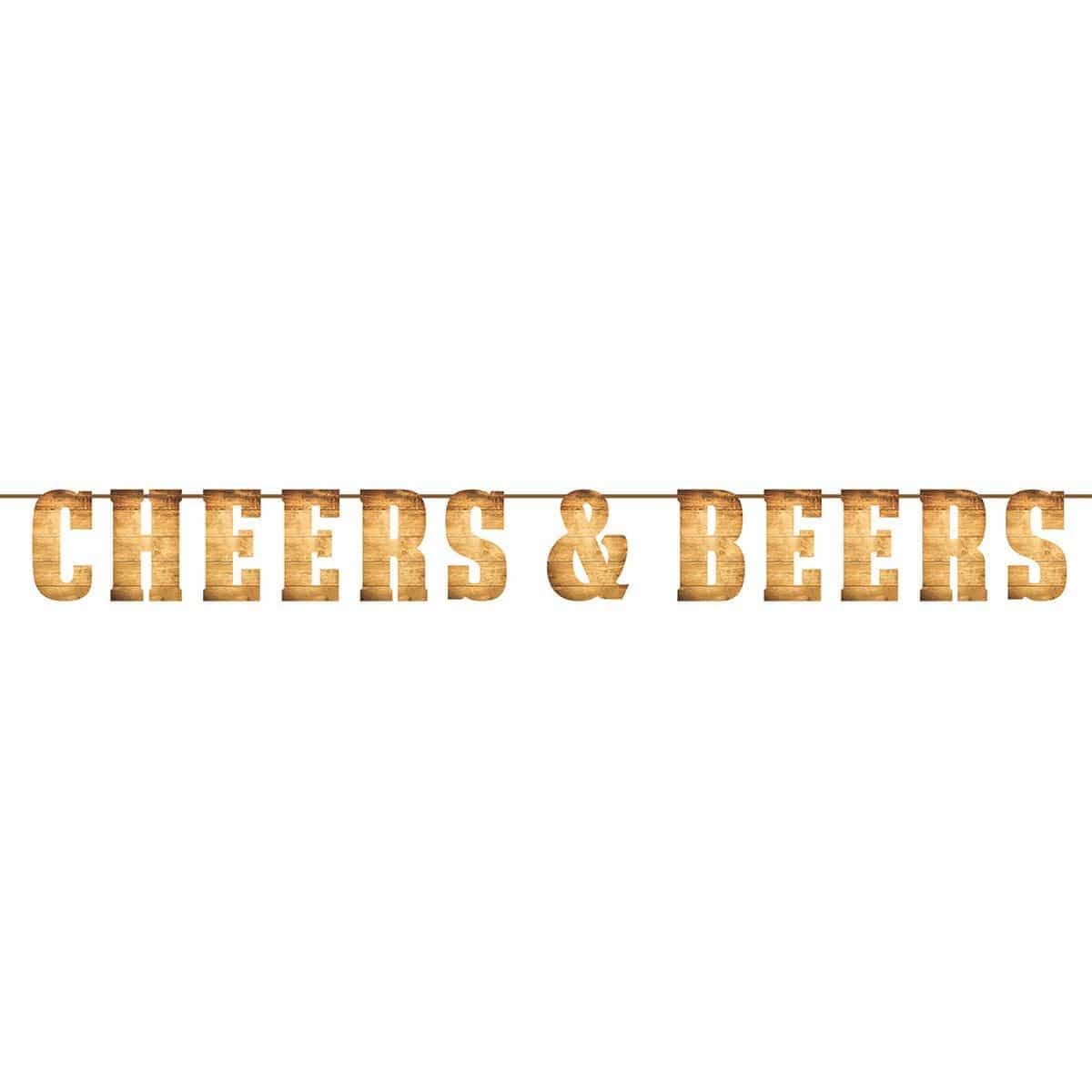 Buy Everyday Entertaining Cheers & Beers Banner sold at Party Expert