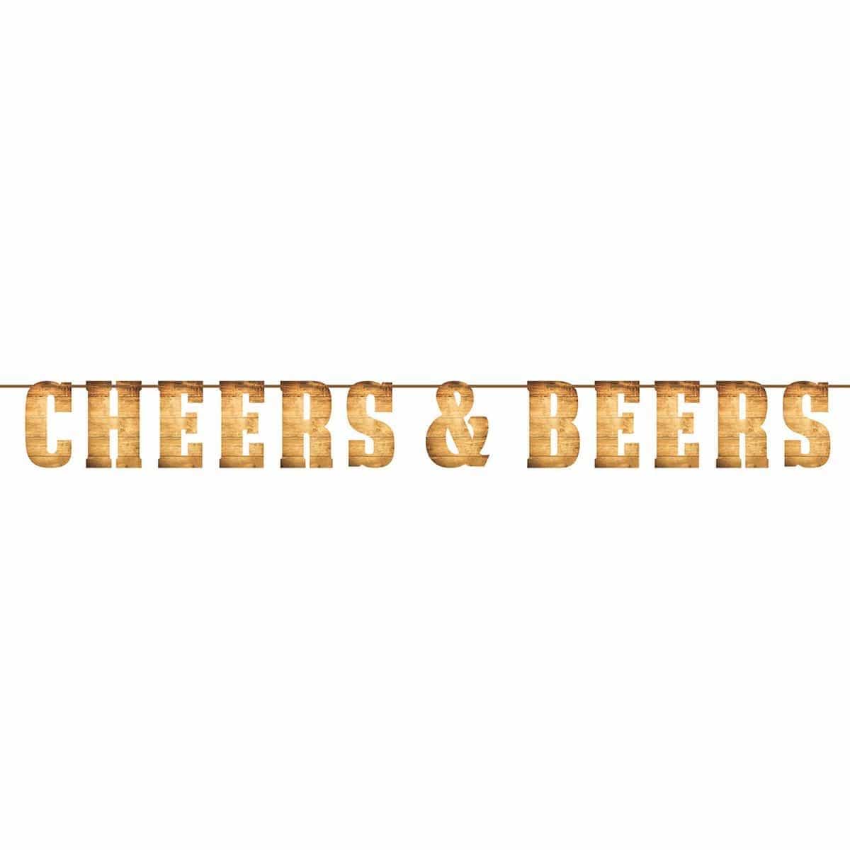 Buy Everyday Entertaining Cheers & Beers Banner sold at Party Expert