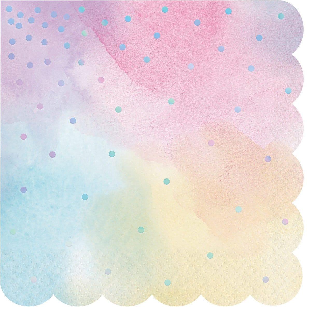 Buy Everyday Entertaining Iridescent Lunch Napkins, 16 per Package sold at Party Expert