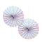 Buy Everyday Entertaining Iridescent Paper Fans, 2 per Package sold at Party Expert