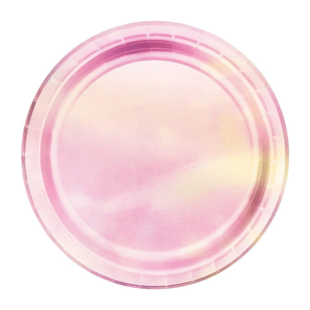 Buy Everyday Entertaining Iridescent Paper Plates 7 Inches, 8 per Package sold at Party Expert
