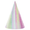 Buy Everyday Entertaining Iridescent Party Hats, 8 Per Package sold at Party Expert