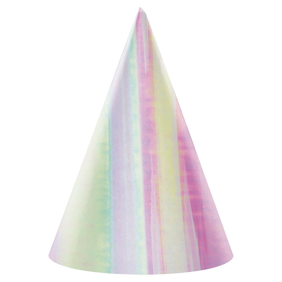 Buy Everyday Entertaining Iridescent Party Hats, 8 Per Package sold at Party Expert