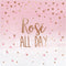 Buy Everyday Entertaining Rosé All Day Rosé Lunch Napkins, 16 per Package sold at Party Expert