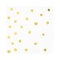 Buy Everyday Entertaining White & Gold Beverage Napkins, 16 per Package sold at Party Expert