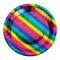 Buy General Birthday Rainbow Foil Birthday - Plates 9 In. 8/pkg sold at Party Expert
