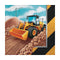Buy Kids Birthday Big Dig Construction beverage napkins, 16 per package sold at Party Expert