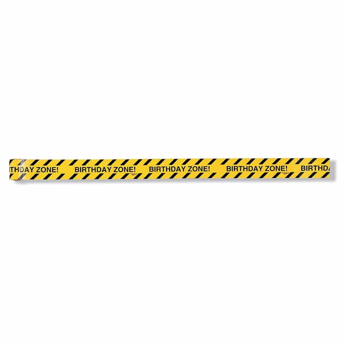 Buy Kids Birthday Big Dig Construction construction tape sold at Party Expert
