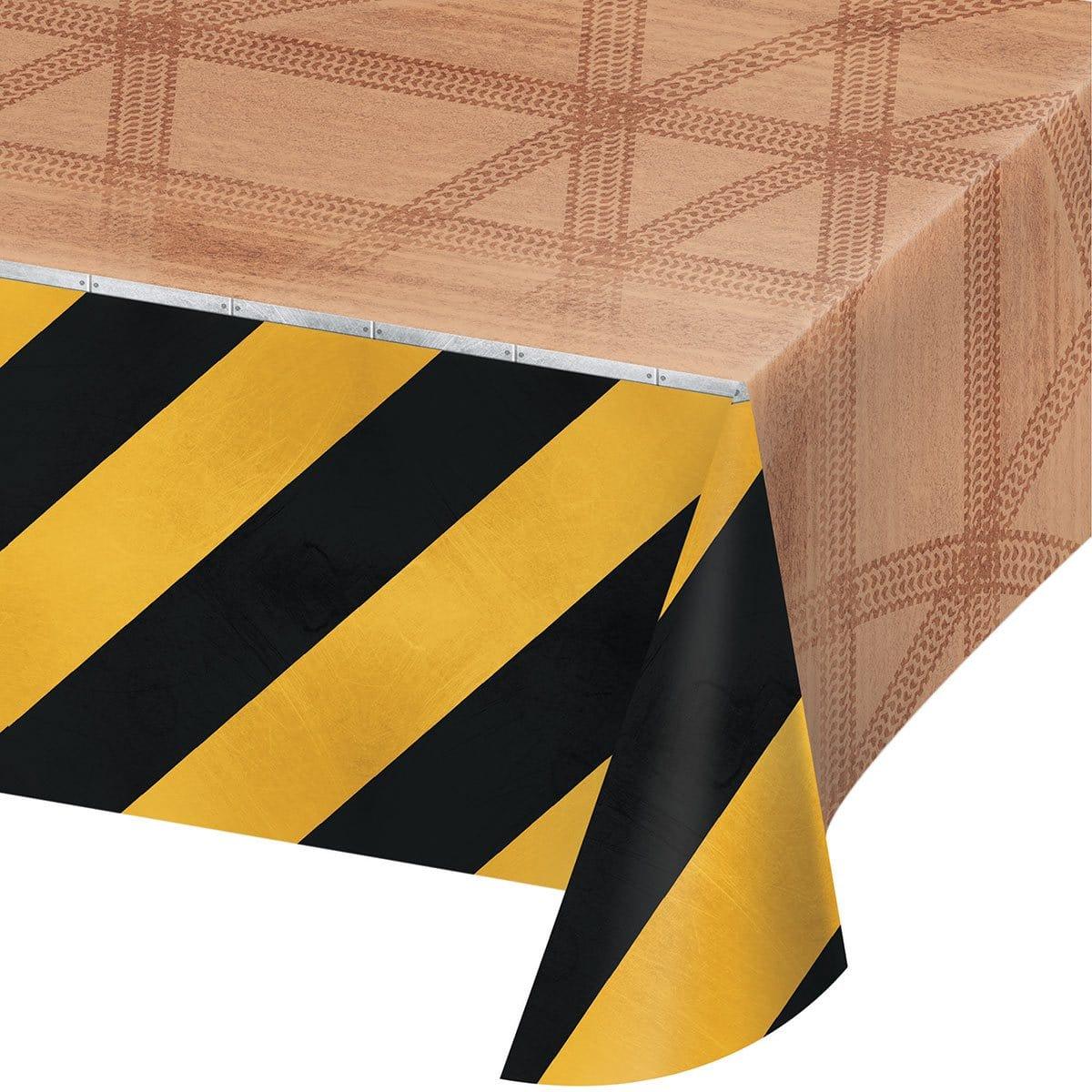Buy Kids Birthday Big Dig Construction tablecover sold at Party Expert