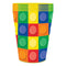 Buy Kids Birthday Block Party plastic favor cup sold at Party Expert
