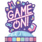 CREATIVE CONVERTING Kids Birthday Digital Game Centerpiece, 11.9 x 9 Inches, 1 Count