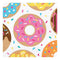 Buy Kids Birthday Donut Time lunch napkins, 16 per package sold at Party Expert