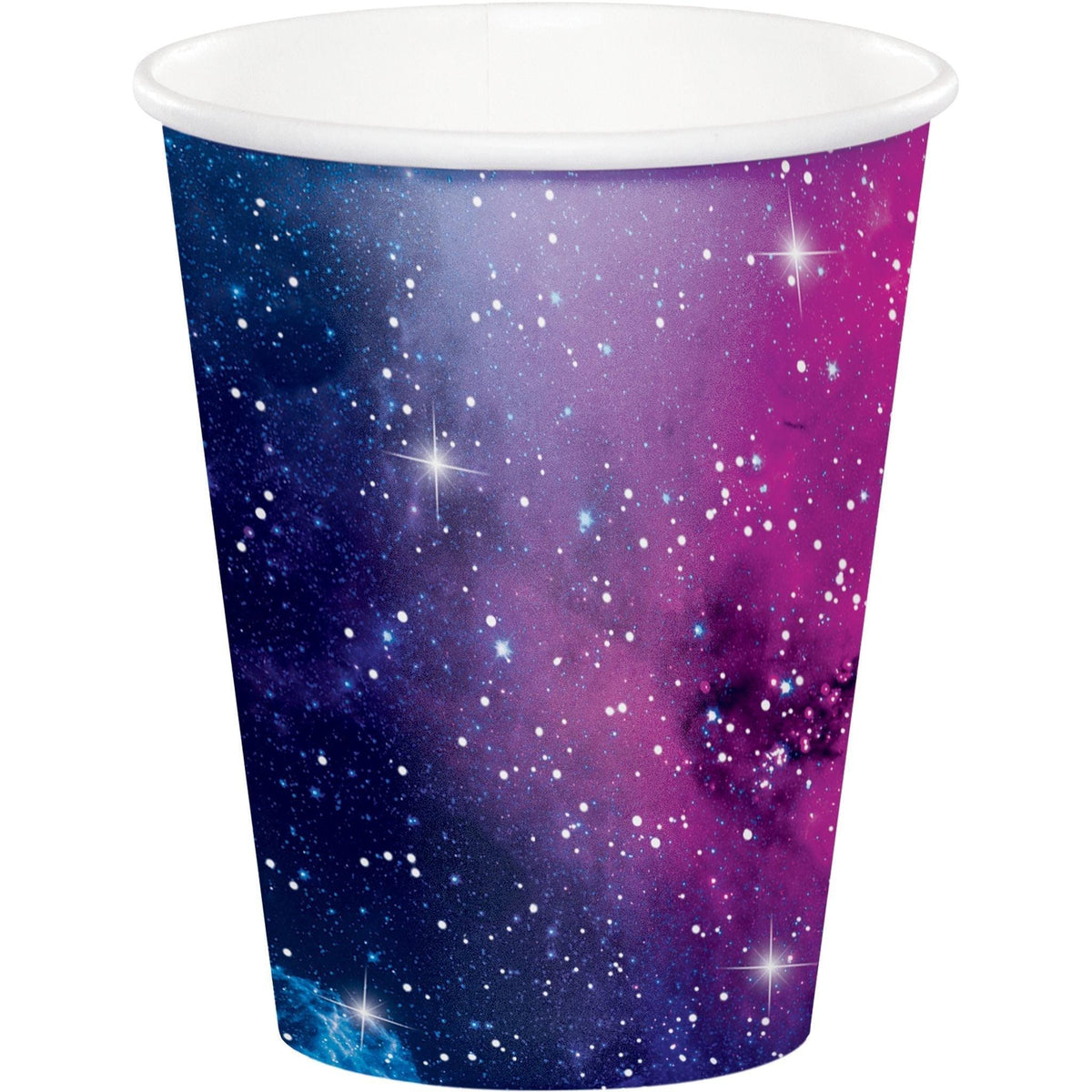 CREATIVE CONVERTING Kids Birthday Galaxy Cups, 9 Oz, 8 Count