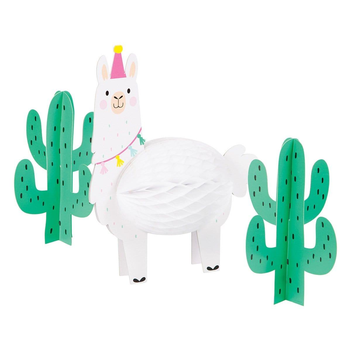 Buy Kids Birthday Llama Party centerpiece sold at Party Expert