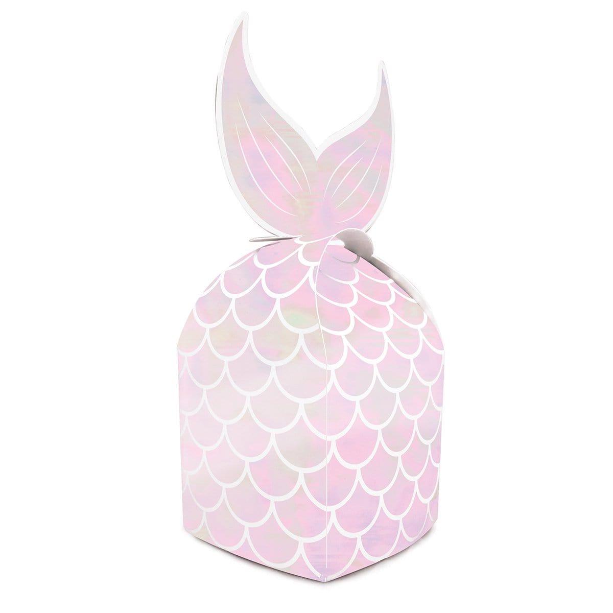 Buy Kids Birthday Mermaid Shine favor boxes, 8 per package sold at Party Expert
