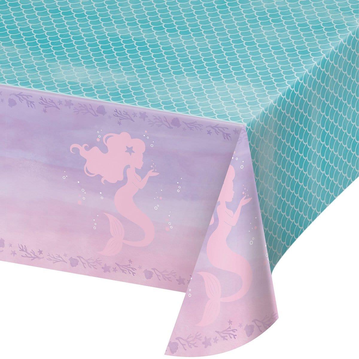 Buy Kids Birthday Mermaid Shine tablecover sold at Party Expert